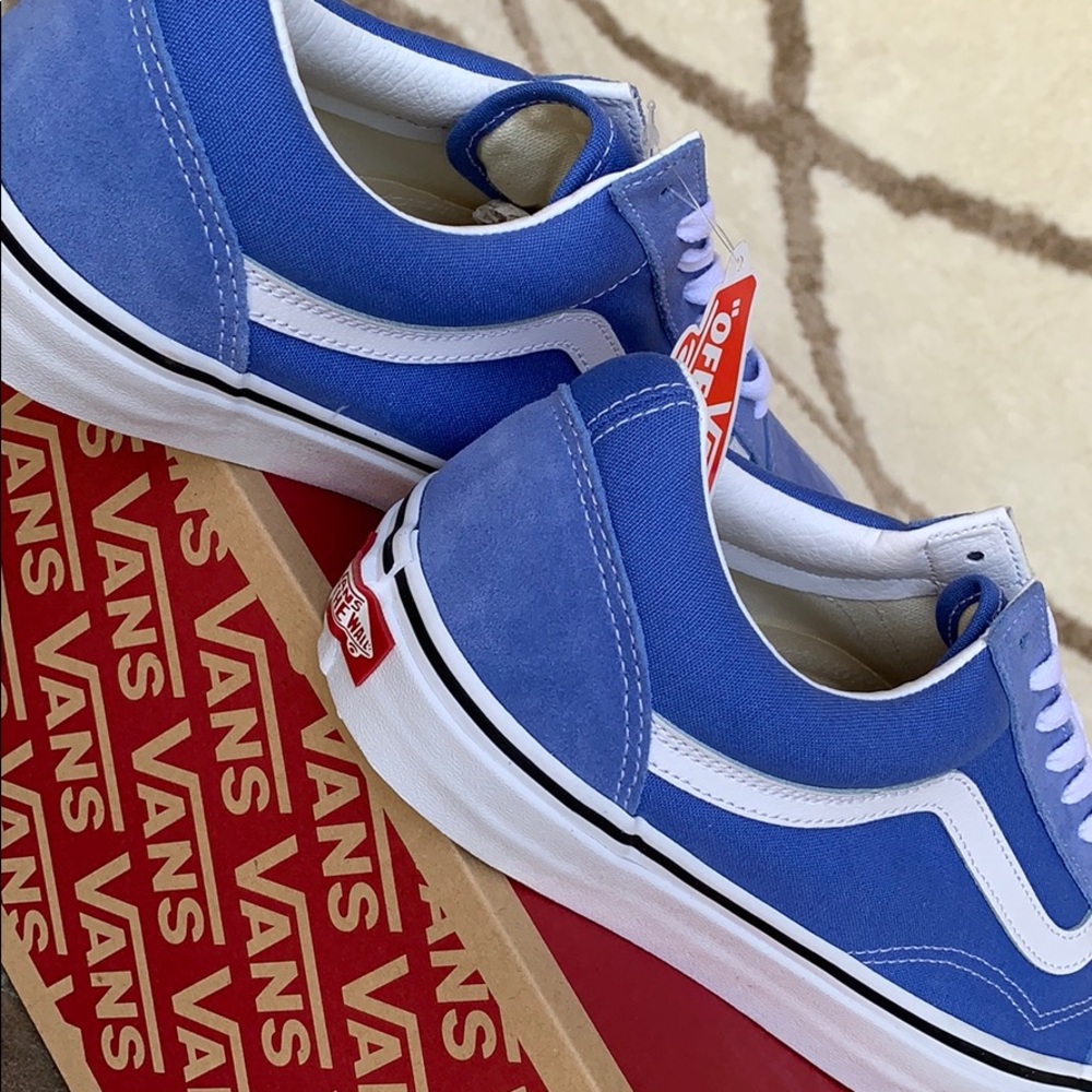VANS OLD SKOOL ULTRAMARINE/TRUE WHITE men’s - Picture 9 of 16
